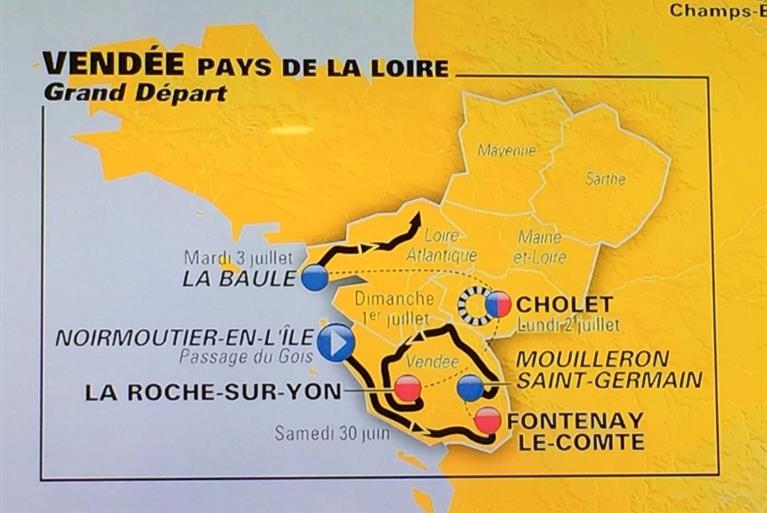 Tour de France à Saint Jean de Monts - Vendée