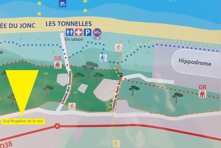 Chalet 4 personnes pas cher au camping Les Peupliers de la rive à Saint Jean de Monts en Vendée